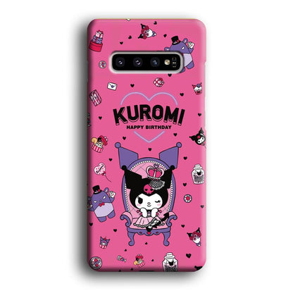 Kuromi Birthday Theme Samsung Galaxy S10 Plus Case-Oxvistore