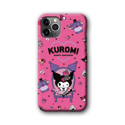 Kuromi Birthday Theme iPhone 11 Pro Case-Oxvistore