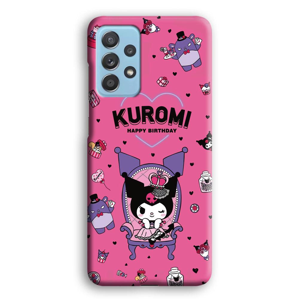 Kuromi Birthday Theme Samsung Galaxy A52 Case-Oxvistore