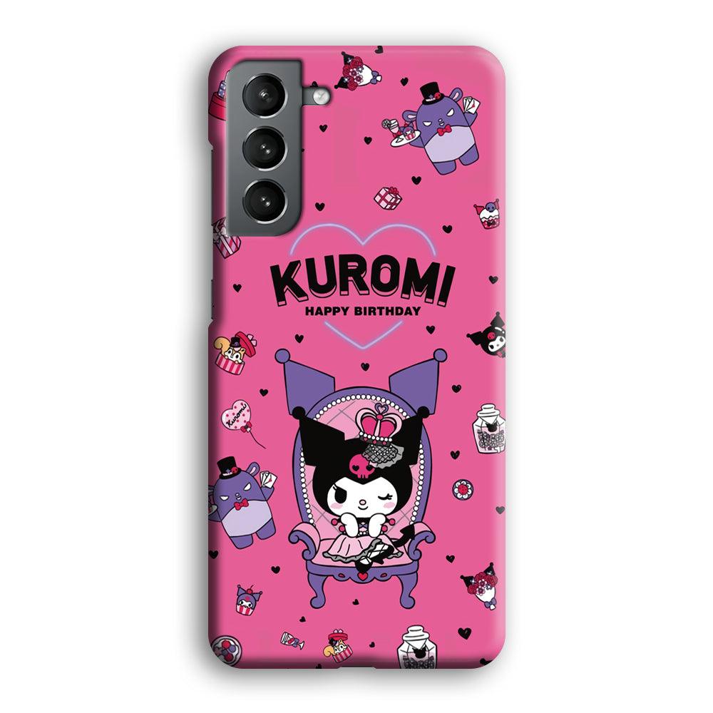 Kuromi Birthday Theme Samsung Galaxy S21 Case-Oxvistore