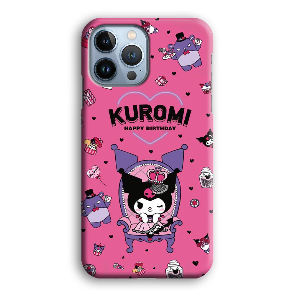 Kuromi Birthday Theme iPhone 15 Pro Max Case-Oxvistore