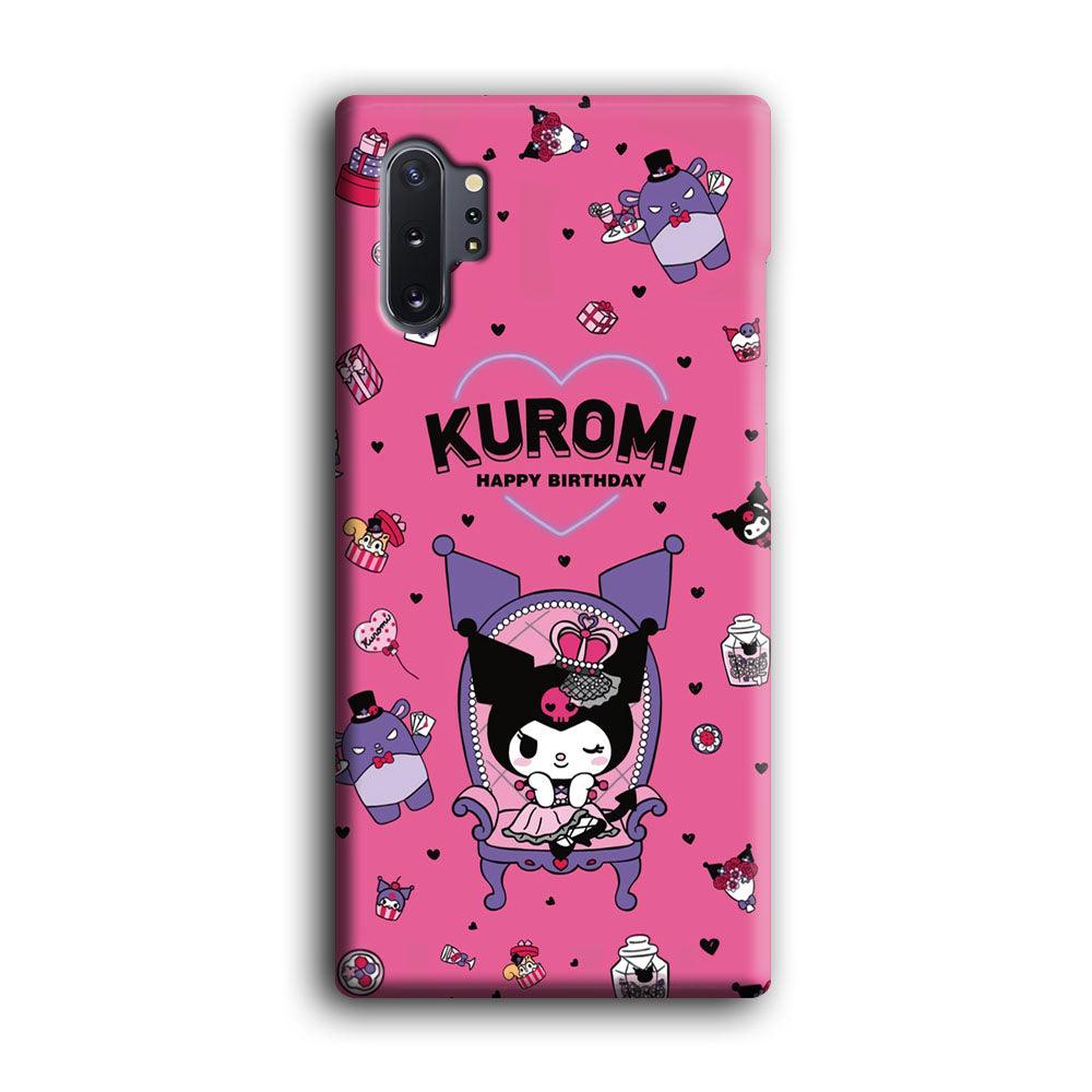 Kuromi Birthday Theme Samsung Galaxy Note 10 Plus Case-Oxvistore