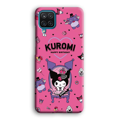 Kuromi Birthday Theme Samsung Galaxy A12 Case-Oxvistore