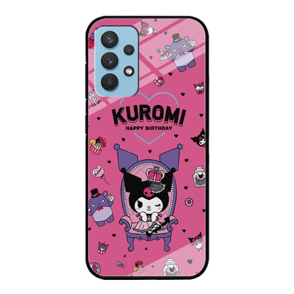 Kuromi Birthday Theme Samsung Galaxy A32 Case-Oxvistore