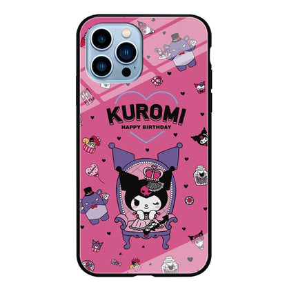 Kuromi Birthday Theme iPhone 15 Pro Case-Oxvistore