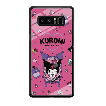 Kuromi Birthday Theme Samsung Galaxy Note 8 Case-Oxvistore