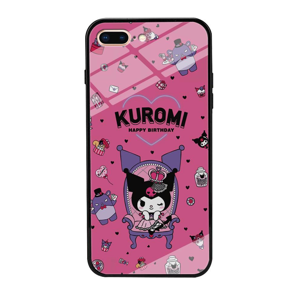 Kuromi Birthday Theme iPhone 7 Plus Case-Oxvistore