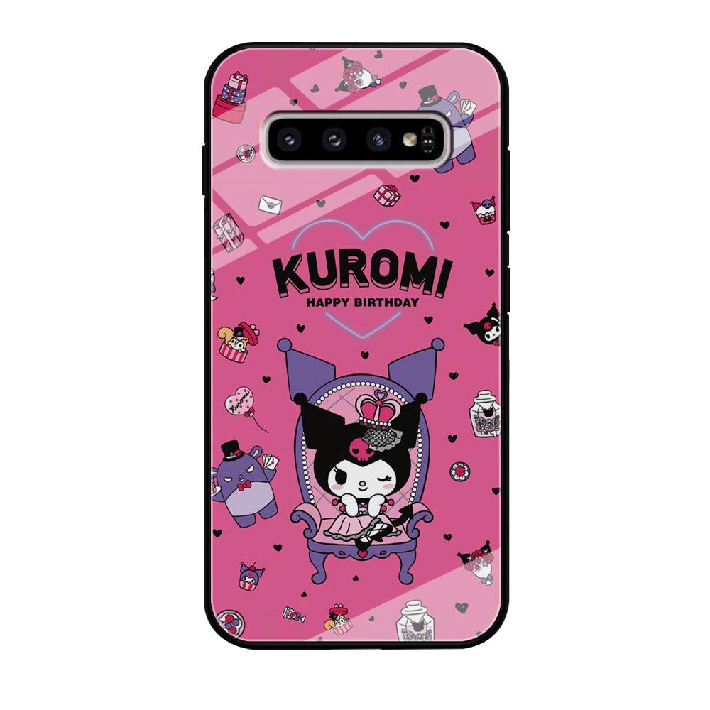 Kuromi Birthday Theme Samsung Galaxy S10 Plus Case-Oxvistore