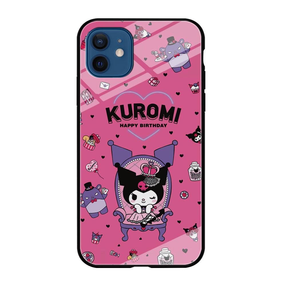 Kuromi Birthday Theme iPhone 12 Case-Oxvistore