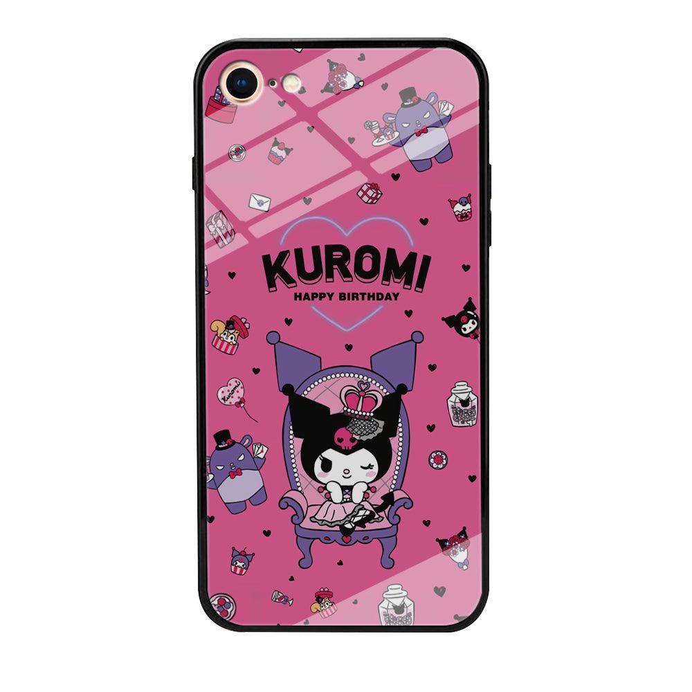 Kuromi Birthday Theme iPhone 8 Case-Oxvistore