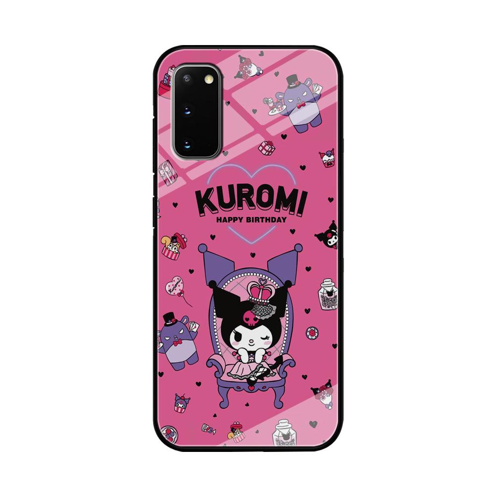 Kuromi Birthday Theme Samsung Galaxy S20 Case-Oxvistore