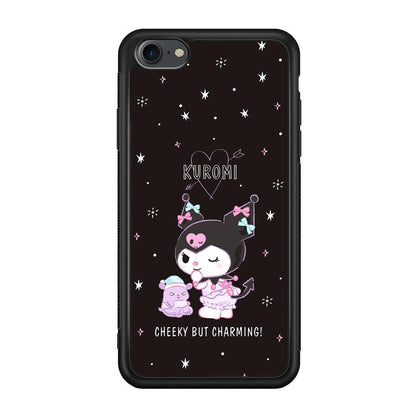 Kuromi Cheeky But Charming iPhone 8 Case-Oxvistore