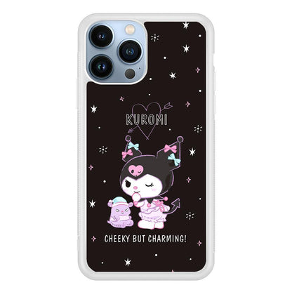 Kuromi Cheeky But Charming iPhone 15 Pro Case-Oxvistore