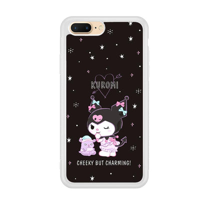 Kuromi Cheeky But Charming iPhone 7 Plus Case-Oxvistore