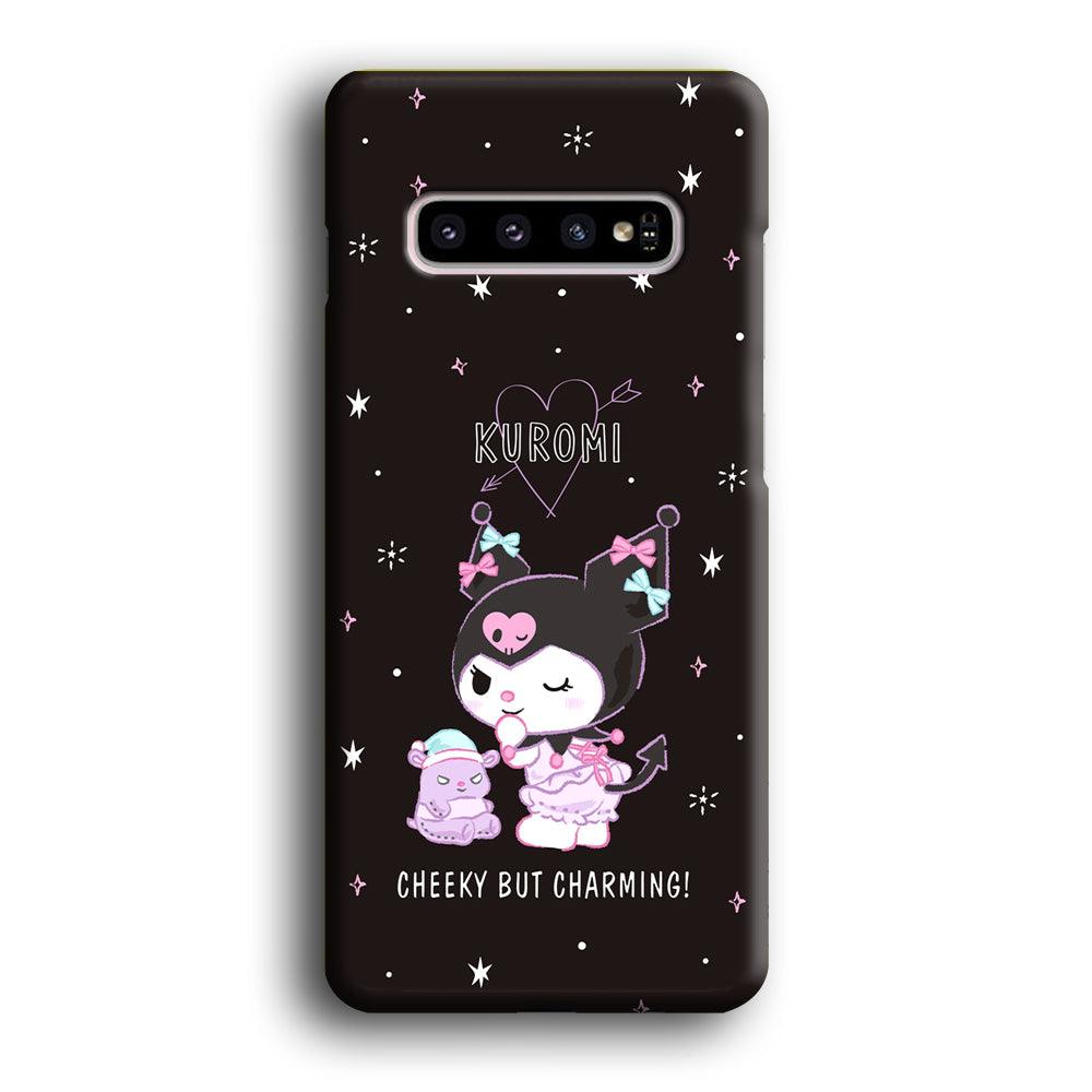 Kuromi Cheeky But Charming Samsung Galaxy S10 Case-Oxvistore