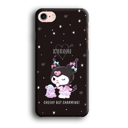 Kuromi Cheeky But Charming iPhone 8 Case-Oxvistore