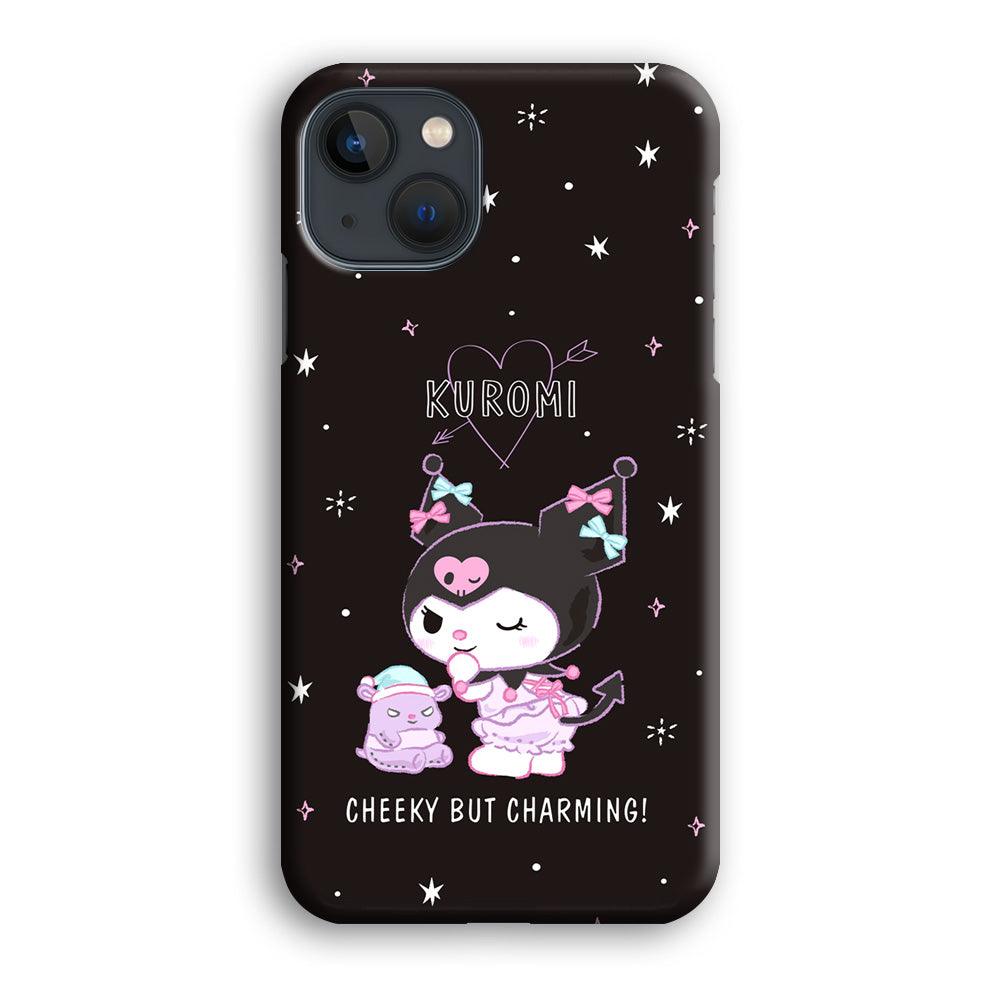 Kuromi Cheeky But Charming iPhone 15 Plus Case-Oxvistore