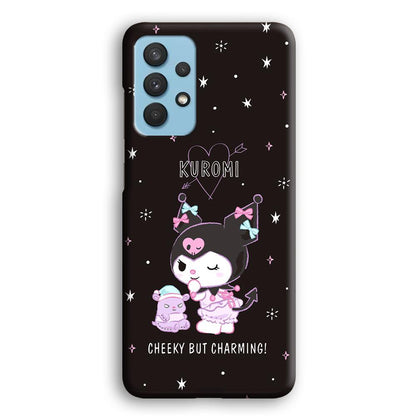 Kuromi Cheeky But Charming Samsung Galaxy A32 Case-Oxvistore