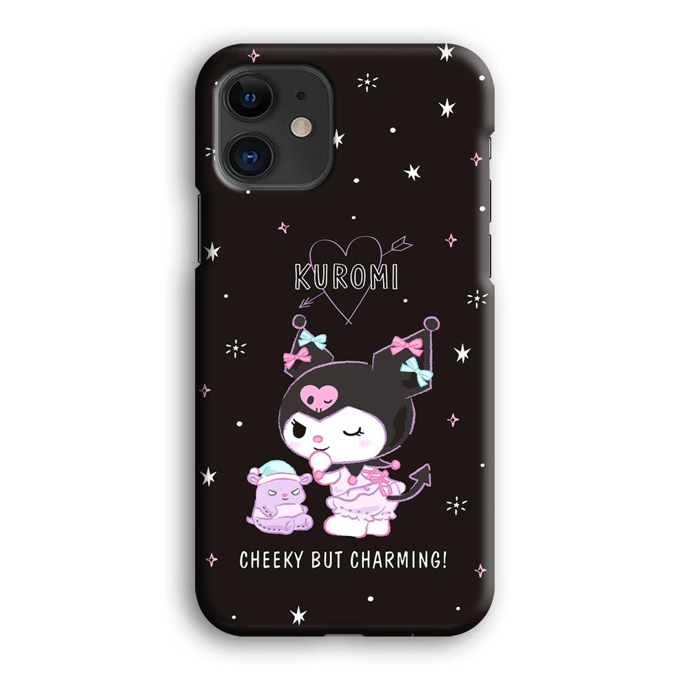 Kuromi Cheeky But Charming iPhone 12 Case-Oxvistore