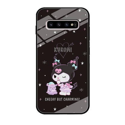 Kuromi Cheeky But Charming Samsung Galaxy S10 Case-Oxvistore