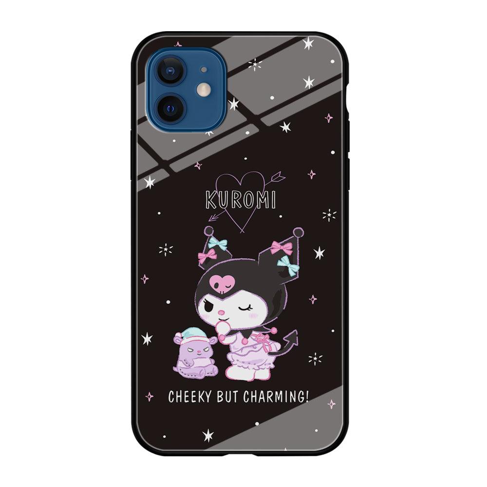 Kuromi Cheeky But Charming iPhone 12 Case-Oxvistore