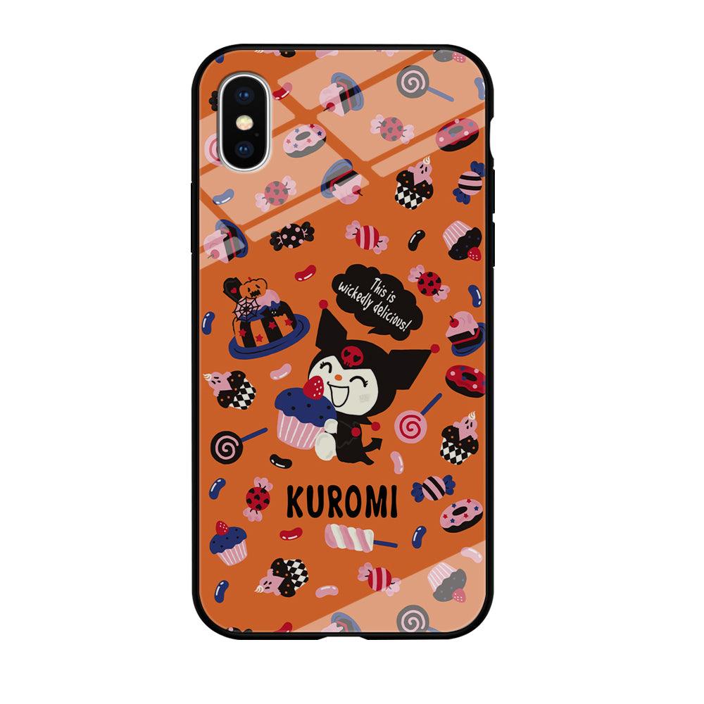 Kuromi Delicious Cake iPhone X Case-Oxvistore