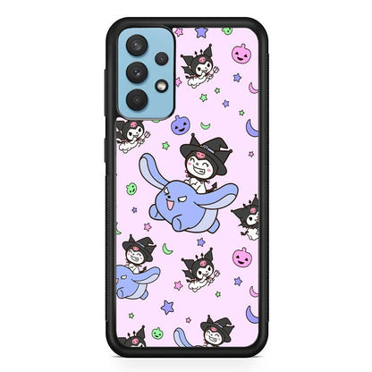 Kuromi Flying Partner Samsung Galaxy A32 Case-Oxvistore