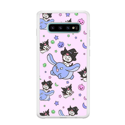 Kuromi Flying Partner Samsung Galaxy S10 Plus Case-Oxvistore