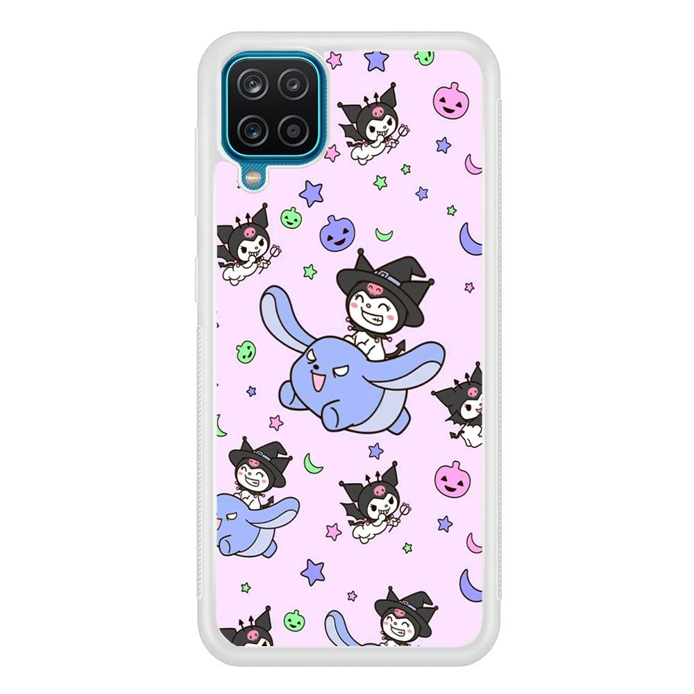 Kuromi Flying Partner Samsung Galaxy A12 Case-Oxvistore