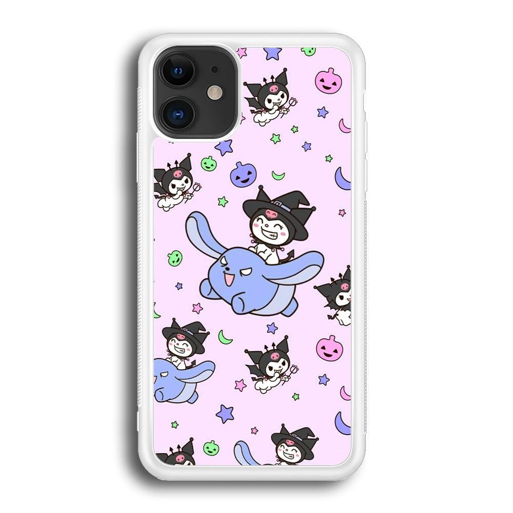 Kuromi Flying Partner iPhone 12 Case-Oxvistore