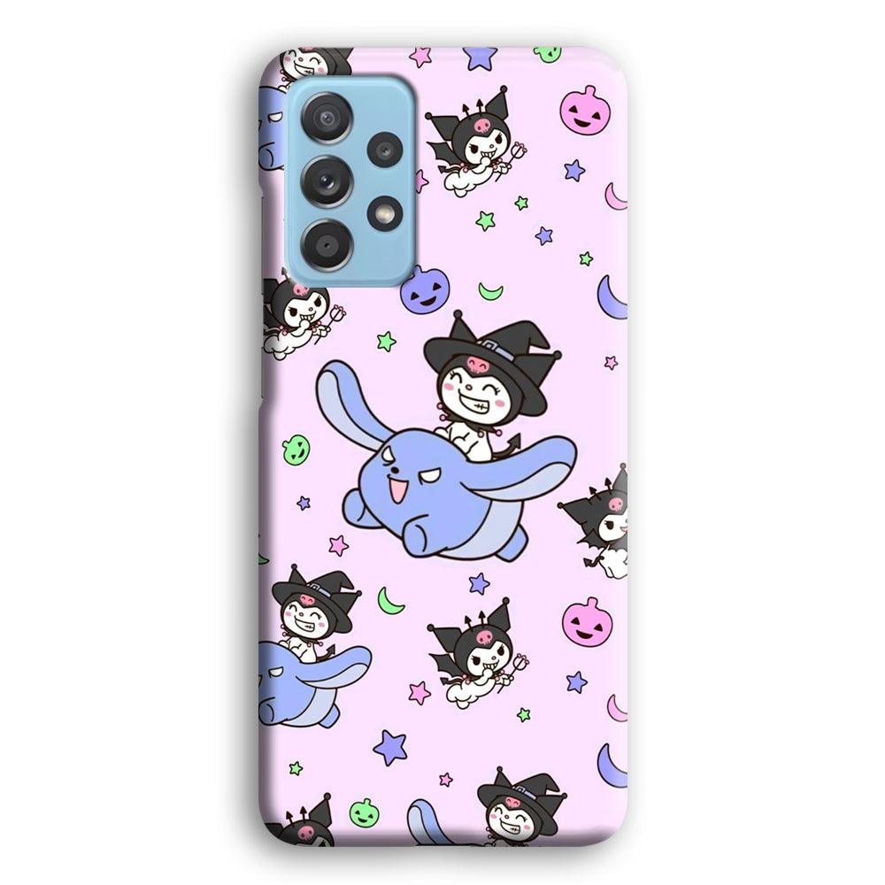 Kuromi Flying Partner Samsung Galaxy A52 Case-Oxvistore