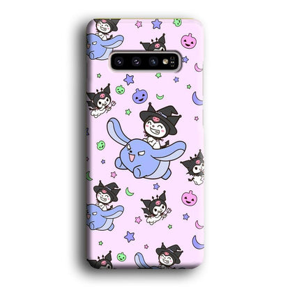 Kuromi Flying Partner Samsung Galaxy S10 Plus Case-Oxvistore