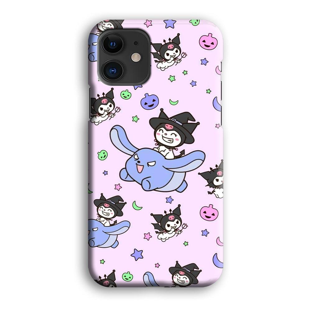 Kuromi Flying Partner iPhone 12 Case-Oxvistore