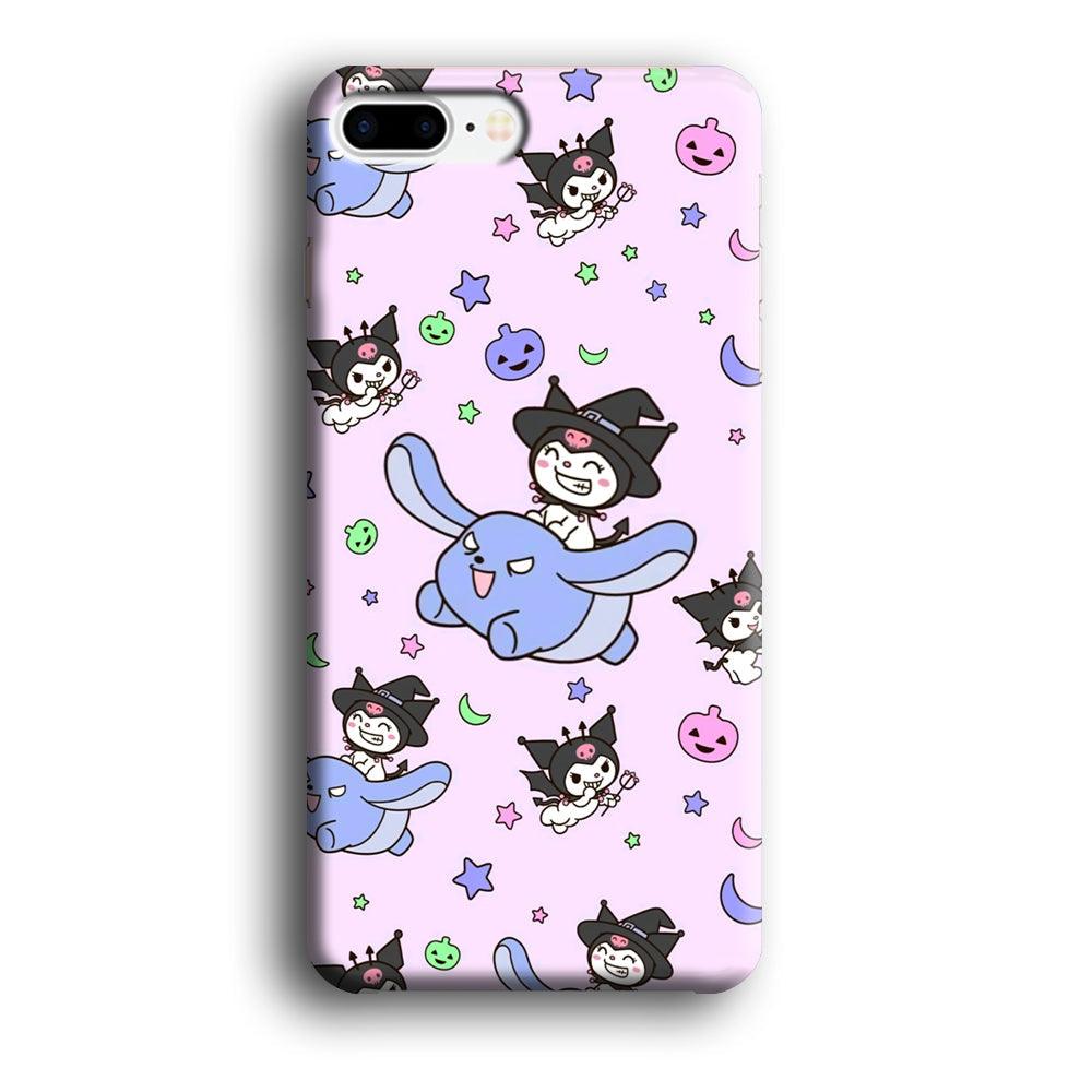 Kuromi Flying Partner iPhone 8 Plus Case-Oxvistore