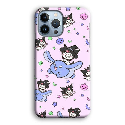 Kuromi Flying Partner iPhone 15 Pro Case-Oxvistore