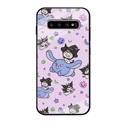 Kuromi Flying Partner Samsung Galaxy S10 Case-Oxvistore