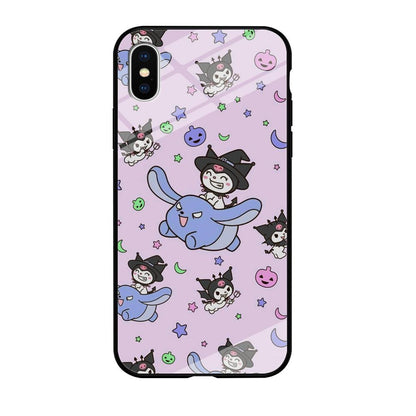 Kuromi Flying Partner iPhone X Case-Oxvistore