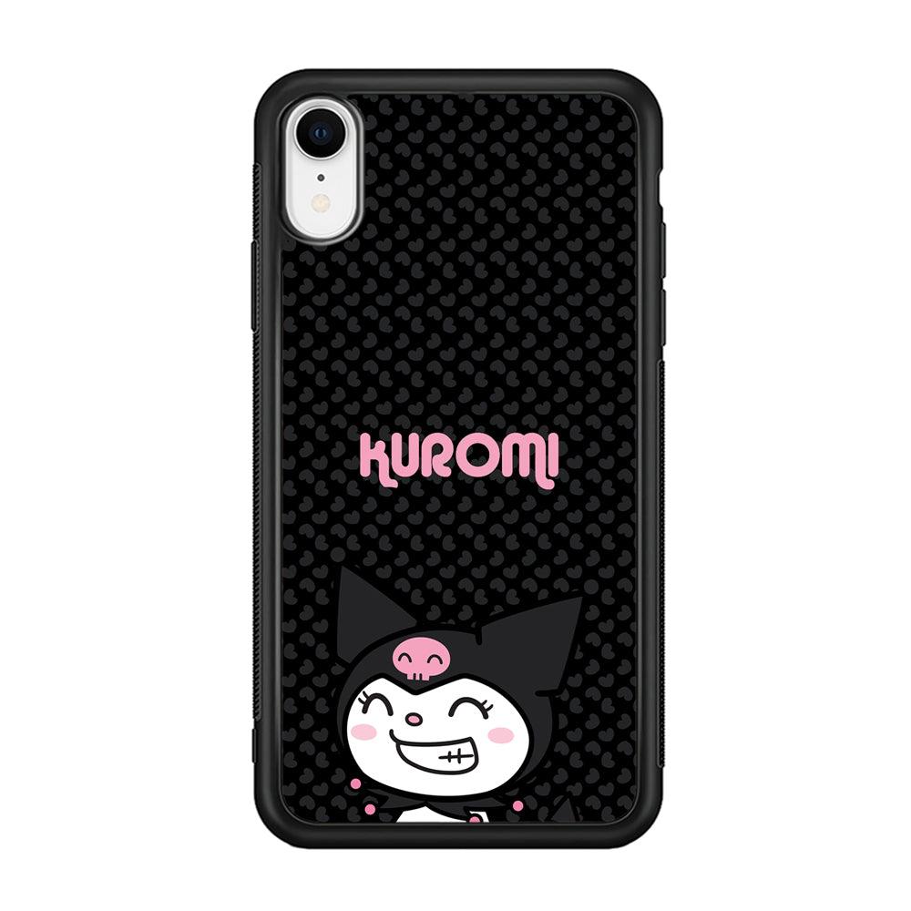 Kuromi Make The World Smile iPhone XR Case-Oxvistore