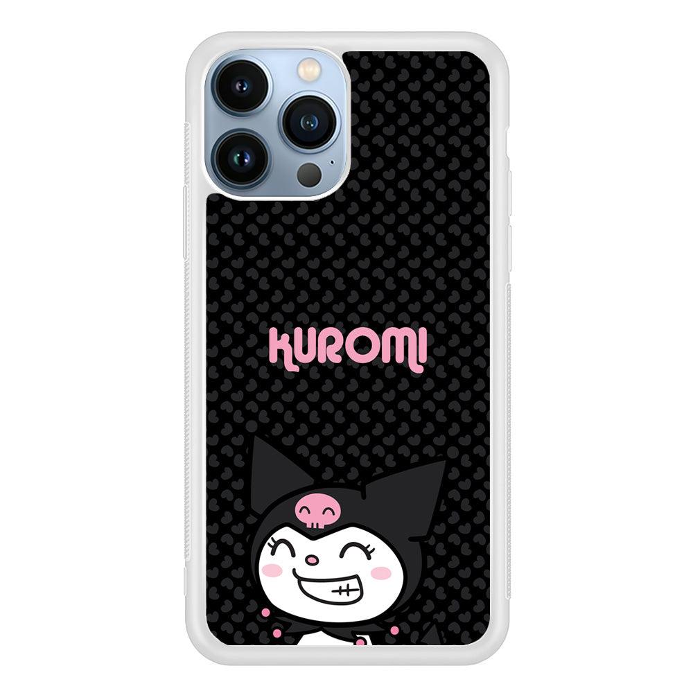 Kuromi Make The World Smile iPhone 15 Pro Case-Oxvistore