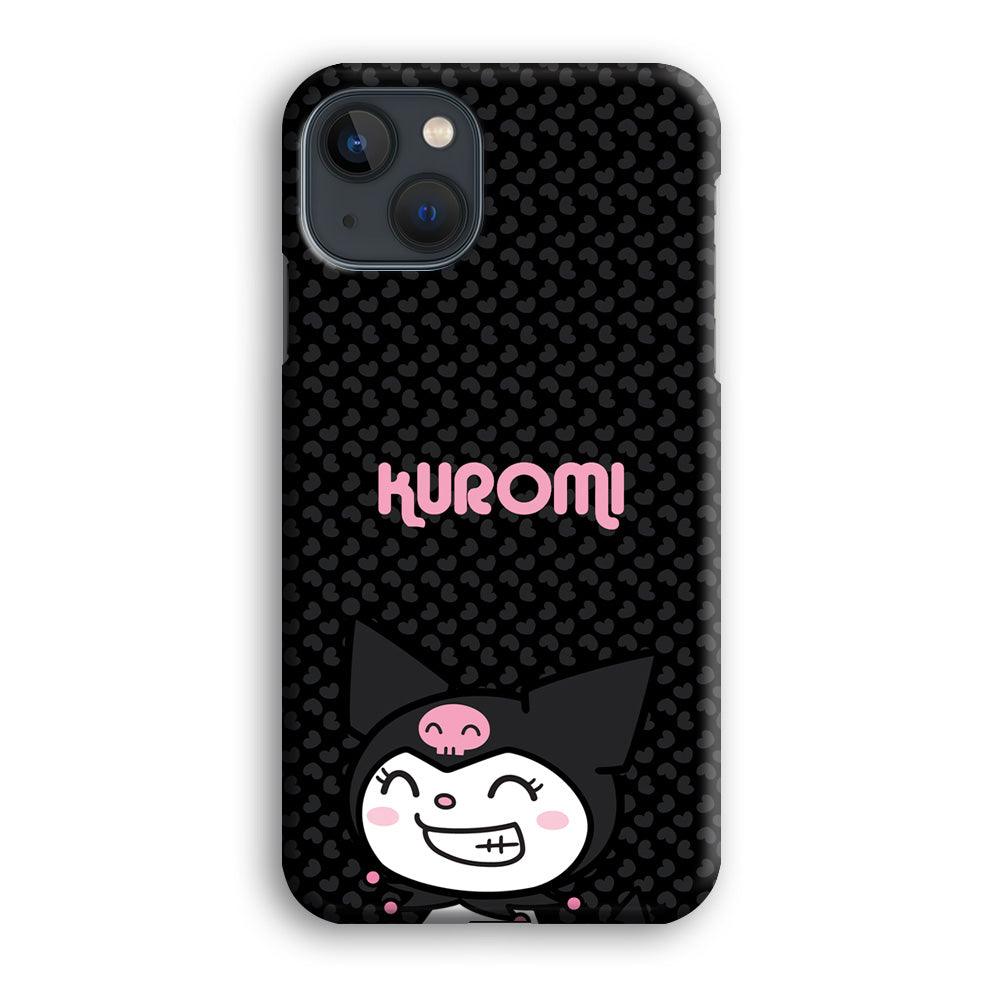 Kuromi Make The World Smile iPhone 15 Plus Case-Oxvistore