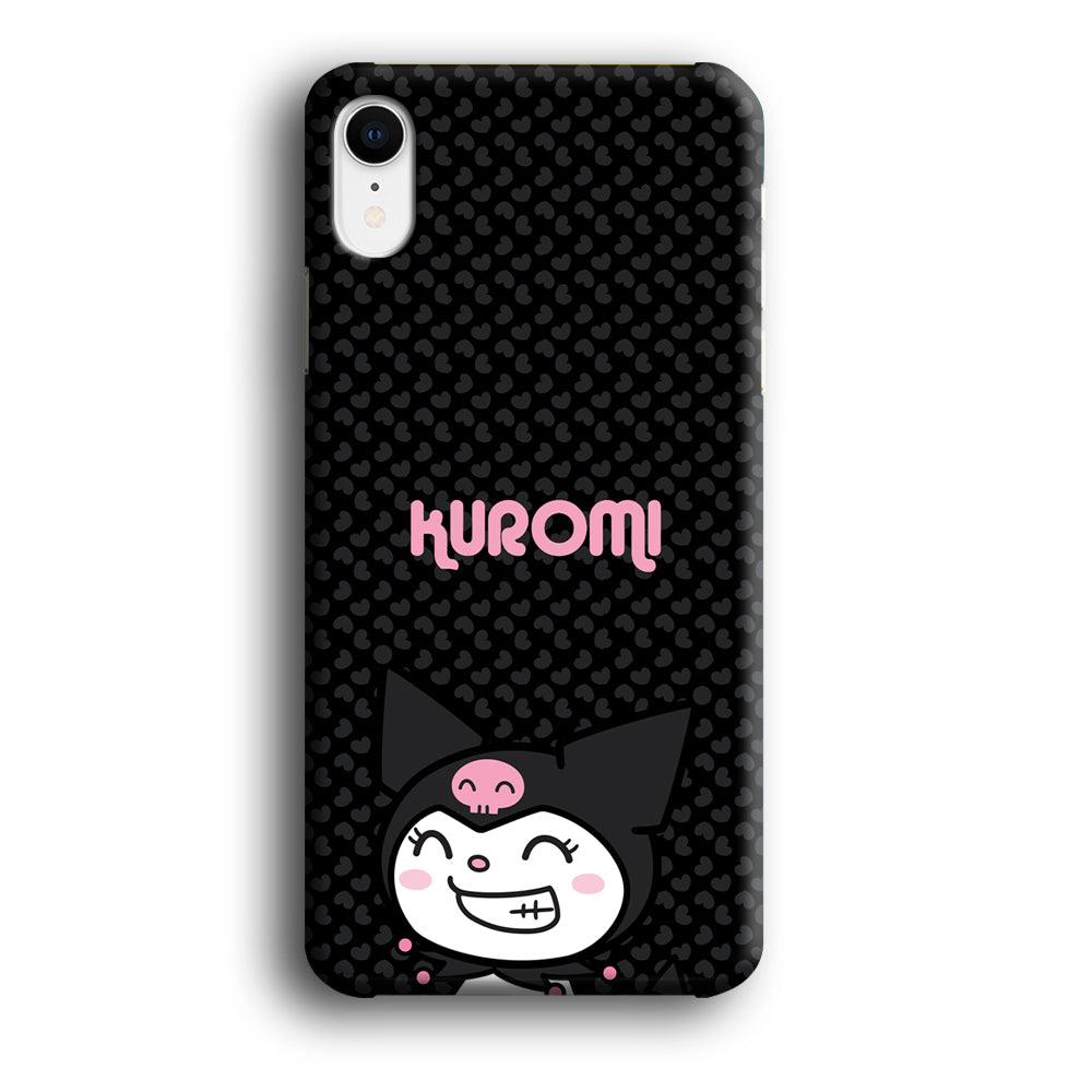 Kuromi Make The World Smile iPhone XR Case-Oxvistore