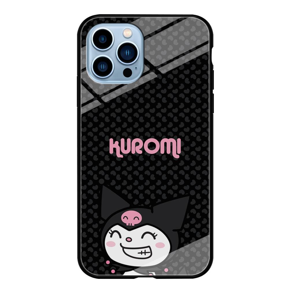 Kuromi Make The World Smile iPhone 15 Pro Case-Oxvistore