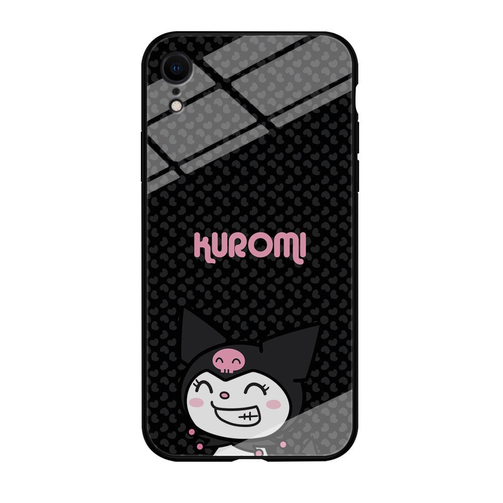 Kuromi Make The World Smile iPhone XR Case-Oxvistore