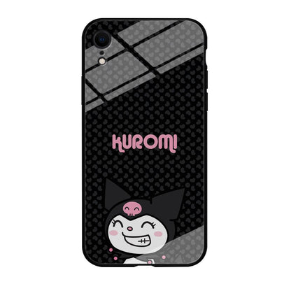 Kuromi Make The World Smile iPhone XR Case-Oxvistore