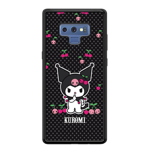 Kuromi Please Keep Silent Samsung Galaxy Note 9 Case-Oxvistore