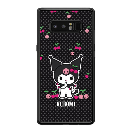 Kuromi Please Keep Silent Samsung Galaxy Note 8 Case-Oxvistore