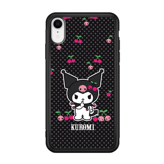 Kuromi Please Keep Silent iPhone XR Case-Oxvistore