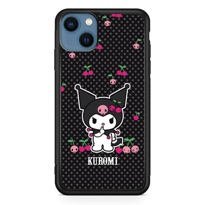 Kuromi Please Keep Silent iPhone 13 Case-Oxvistore