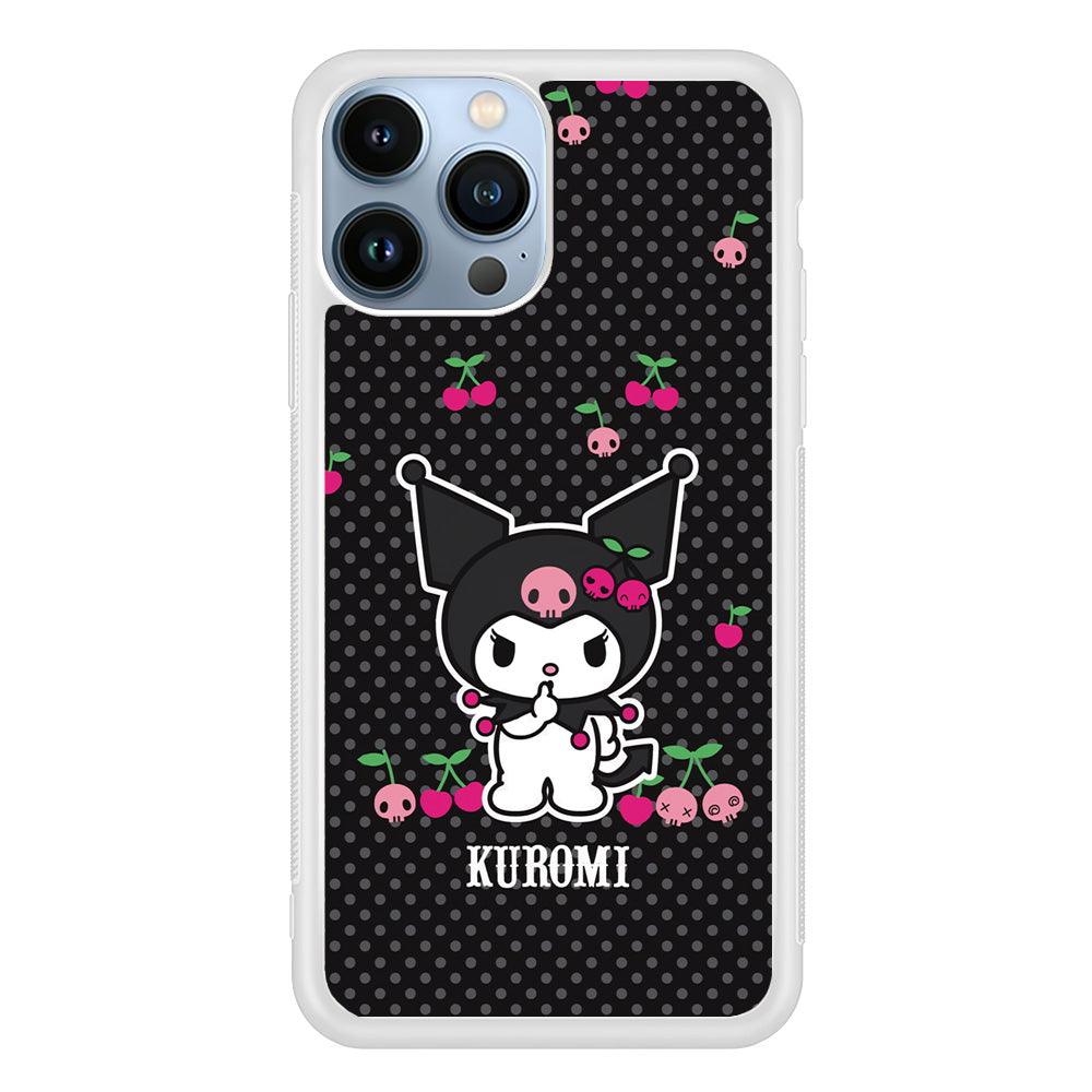 Kuromi Please Keep Silent iPhone 14 Pro Max Case-Oxvistore