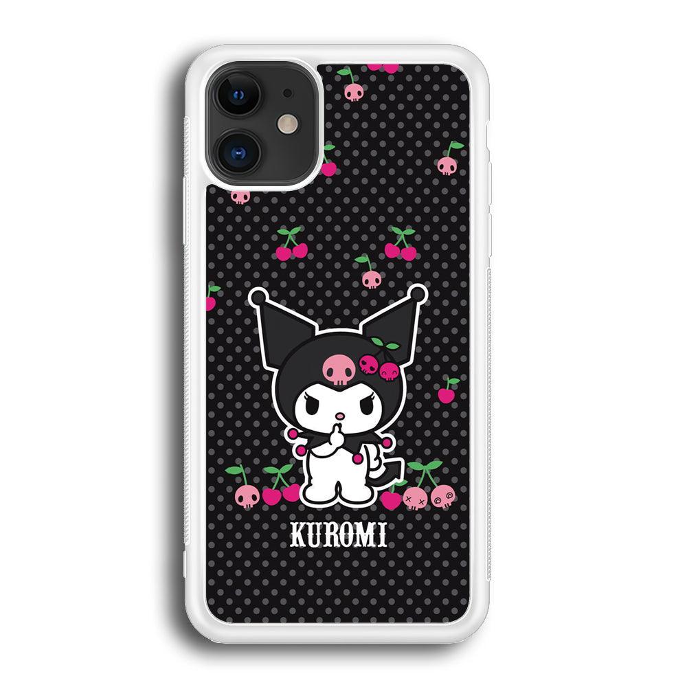 Kuromi Please Keep Silent iPhone 12 Case-Oxvistore